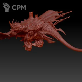 Описание картинки Hive Crone от MrMetalHorror по цене 1 500руб | Свободный Рынок Миниатюр - СРМ