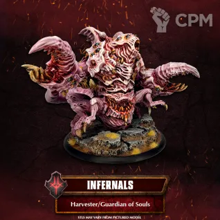 Описание картинки Harvester Guardian of Souls от Manufactorum76 по цене 8 000руб | Свободный Рынок Миниатюр - СРМ