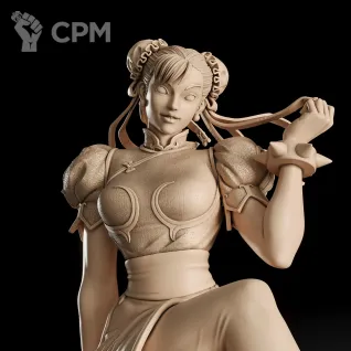 Описание картинки Chun Li Фигурка (Street Fighter) от GAS3TXD  по цене 3 600руб | Свободный Рынок Миниатюр - СРМ