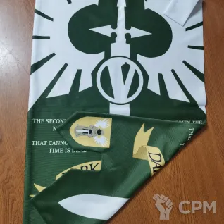 Описание картинки Штандар двусторонний Warhammer 40000 DARK ANGELS от WizardsPrints по цене 1 400руб | Свободный Рынок Миниатюр - СРМ
