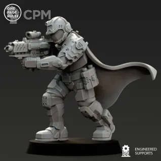 Описание картинки Command Squad/Human Defence Force - Storm Troopers OPR от Laboratory of Chaos по цене 200руб | Свободный Рынок Миниатюр - СРМ