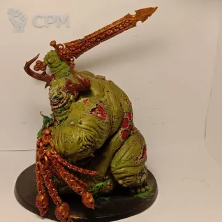 Описание картинки Great Unclean One / Великий нечистый от Zampolit по цене 7 000руб | Свободный Рынок Миниатюр - СРМ
