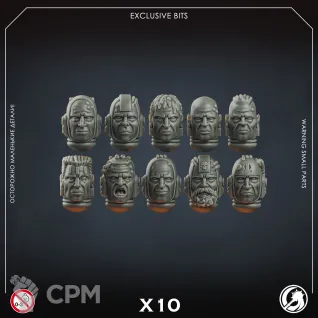 Описание картинки Grey Heads #1 от GreyStorm по цене 500руб | Свободный Рынок Миниатюр - СРМ