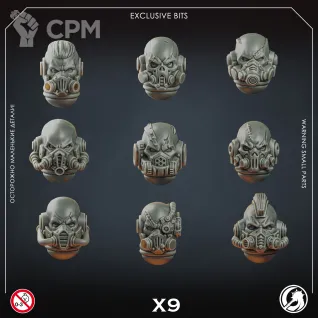 Описание картинки Iron Heads #4 от GreyStorm по цене 600руб | Свободный Рынок Миниатюр - СРМ