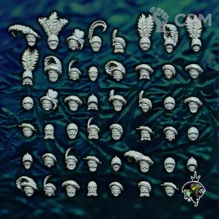 Описание картинки State Troops / Halberdiers / Spearmen - 10 Штук от MrMetalHorror по цене 1 500руб | Свободный Рынок Миниатюр - СРМ
