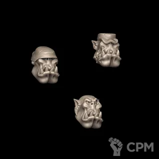 Описание картинки Миниатюра Орк грабитель, Ноб (Nob) от Brother Ork по цене 580руб | Свободный Рынок Миниатюр - СРМ