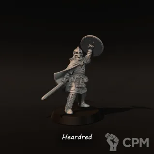 Описание картинки Vendel Era Heardred от Recruiter по цене 200руб | Свободный Рынок Миниатюр - СРМ
