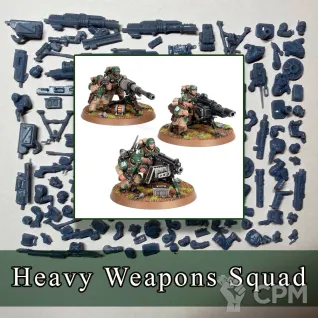 Описание картинки Heavy Weapons Squad от SaJRa по цене 900руб | Свободный Рынок Миниатюр - СРМ