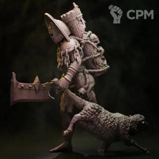 Описание картинки Heavy witches от Manufactorum76 по цене 400руб | Свободный Рынок Миниатюр - СРМ
