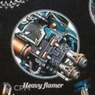 Описание картинки Heavy Flamer  CSM T от WARP Master по цене 80руб | Свободный Рынок Миниатюр - СРМ