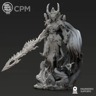Описание картинки OPR Elemental Avatar/Avatar of Khaine от Laboratory of Chaos по цене 1 500руб | Свободный Рынок Миниатюр - СРМ