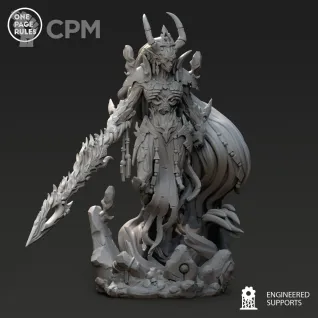 Описание картинки OPR Elemental Avatar/Avatar of Khaine от Laboratory of Chaos по цене 1 500руб | Свободный Рынок Миниатюр - СРМ
