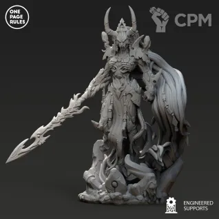 Описание картинки OPR Elemental Avatar/Avatar of Khaine от Laboratory of Chaos по цене 1 500руб | Свободный Рынок Миниатюр - СРМ