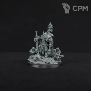 Описание картинки High Marshal Helbrecht от Sanctureon по цене 5 000руб | Свободный Рынок Миниатюр - СРМ
