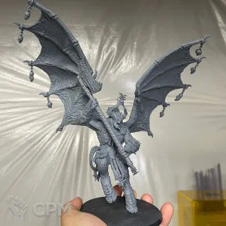Описание картинки Bloodthirster от 3Д-Печка по цене 2 500руб | Свободный Рынок Миниатюр - СРМ