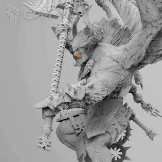 Описание картинки Bloodthirster от Naggaroth Night по цене 4 500руб | Свободный Рынок Миниатюр - СРМ