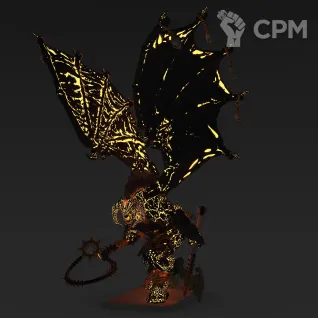 Описание картинки Bloodthirster от Naggaroth Night по цене 4 500руб | Свободный Рынок Миниатюр - СРМ