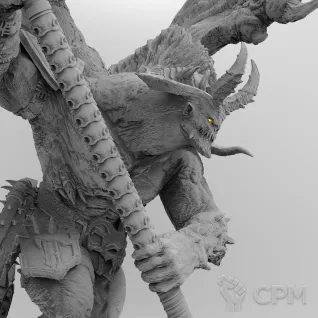 Описание картинки Bloodthirster от Naggaroth Night по цене 4 500руб | Свободный Рынок Миниатюр - СРМ