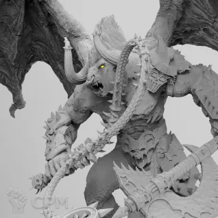 Описание картинки Bloodthirster от Naggaroth Night по цене 4 500руб | Свободный Рынок Миниатюр - СРМ