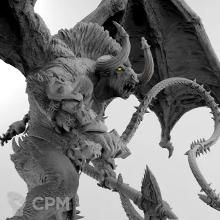 Описание картинки Bloodthirster от Naggaroth Night по цене 4 500руб | Свободный Рынок Миниатюр - СРМ