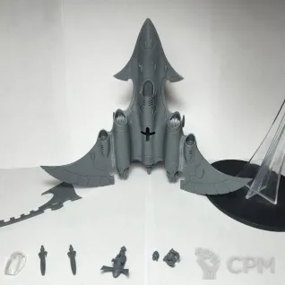 Описание картинки Hemlock Wraithfighter, оригинал пластик от Shamkin по цене 4 250руб | Свободный Рынок Миниатюр - СРМ