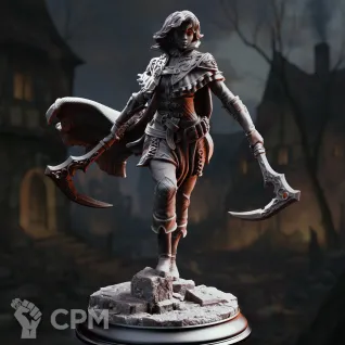 Описание картинки Blood Rogue - Hera от PocketSized Prints по цене 300руб | Свободный Рынок Миниатюр - СРМ