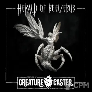 Описание картинки Great Hunger Herald of Beelzebub A от Recruiter по цене 600руб | Свободный Рынок Миниатюр - СРМ