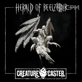 Описание картинки Great Hunger Herald of Beelzebub B от Recruiter по цене 600руб | Свободный Рынок Миниатюр - СРМ