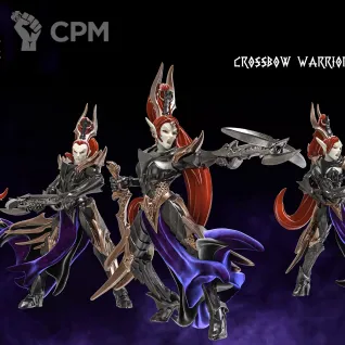 Описание картинки Crossbow_Warriors от 3Д-Печка по цене 1 000руб | Свободный Рынок Миниатюр - СРМ