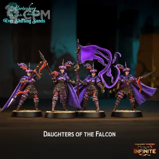 Описание картинки Daughters of the Falcon от 3Д-Печка по цене 700руб | Свободный Рынок Миниатюр - СРМ