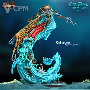 Описание картинки Kalmegon Riptide Avatar от 3Д-Печка по цене 1 700руб | Свободный Рынок Миниатюр - СРМ