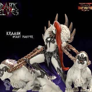 Описание картинки Kraash_Beast_Master от 3Д-Печка по цене 1 000руб | Свободный Рынок Миниатюр - СРМ