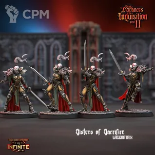 Описание картинки Laceratrix  Sister  of  Sacrifice от 3Д-Печка по цене 800руб | Свободный Рынок Миниатюр - СРМ