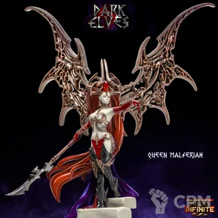 Описание картинки Malferian_Queen от 3Д-Печка по цене 400руб | Свободный Рынок Миниатюр - СРМ