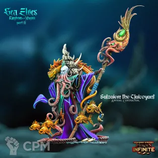 Описание картинки Salzaiem the Clairvoyant Abyssal Conductor от 3Д-Печка по цене 500руб | Свободный Рынок Миниатюр - СРМ
