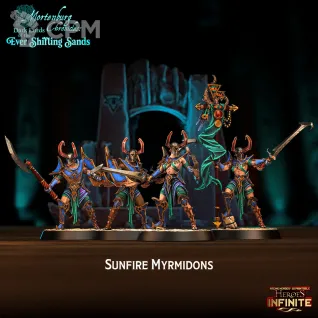 Описание картинки Sunfire Myrmidons от 3Д-Печка по цене 800руб | Свободный Рынок Миниатюр - СРМ