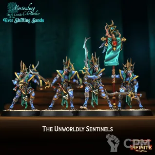 Описание картинки Unwordly Sentinels от 3Д-Печка по цене 800руб | Свободный Рынок Миниатюр - СРМ
