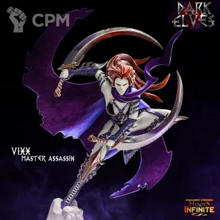 Описание картинки Vixx_Master_Assassin от 3Д-Печка по цене 400руб | Свободный Рынок Миниатюр - СРМ