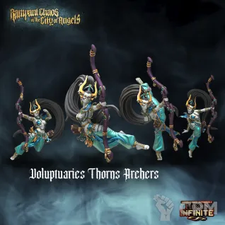 Описание картинки Voluptuaris Thorns Archer от 3Д-Печка по цене 500руб | Свободный Рынок Миниатюр - СРМ