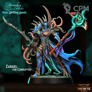 Описание картинки Zarael the Corrupted от 3Д-Печка по цене 500руб | Свободный Рынок Миниатюр - СРМ