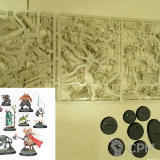 Описание картинки Warhammer Quest: Darkwater, все герои от Vanorat по цене 5 000руб | Свободный Рынок Миниатюр - СРМ