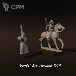 Описание картинки Heroine от Recruiter по цене 450руб | Свободный Рынок Миниатюр - СРМ