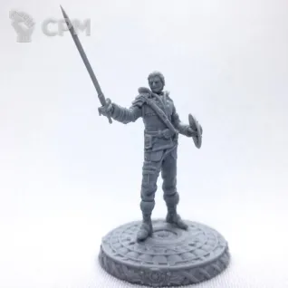 Описание картинки Duelist 28mm от Fantasy Minis по цене 550руб | Свободный Рынок Миниатюр - СРМ