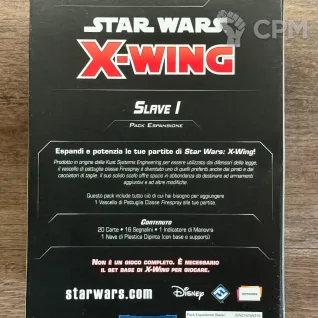 Описание картинки Star Wars X-Wing - Slave I (на итальянском) от Miniature Wargames по цене 2 950руб | Свободный Рынок Миниатюр - СРМ