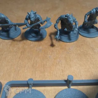 Описание картинки Frostgrave Gnolls от Zizitop по цене 2 400руб | Свободный Рынок Миниатюр - СРМ