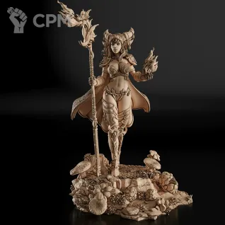 Описание картинки Dragon Queen Alexstrasza Фигурка (World of Warcraft) от GAS3TXD  по цене 4 200руб | Свободный Рынок Миниатюр - СРМ