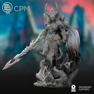Описание картинки OPR Elemental Avatar/Avatar of Khaine от Laboratory of Chaos по цене 1 500руб | Свободный Рынок Миниатюр - СРМ