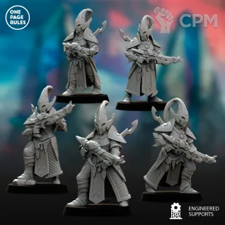 Описание картинки OPR Retributors/Dire Avengers от Laboratory of Chaos по цене 275руб | Свободный Рынок Миниатюр - СРМ