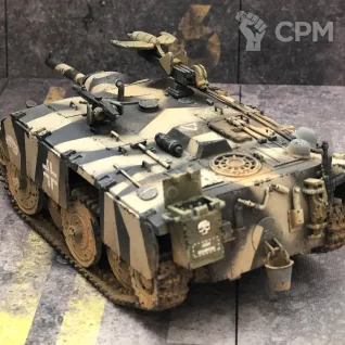 Описание картинки E-10 Flammhetzer Dust 1947 от Munin по цене 3 000руб | Свободный Рынок Миниатюр - СРМ