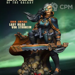 Описание картинки Raging Heroes Lady Hilda von Stroheim от Aristocrat по цене 280руб | Свободный Рынок Миниатюр - СРМ